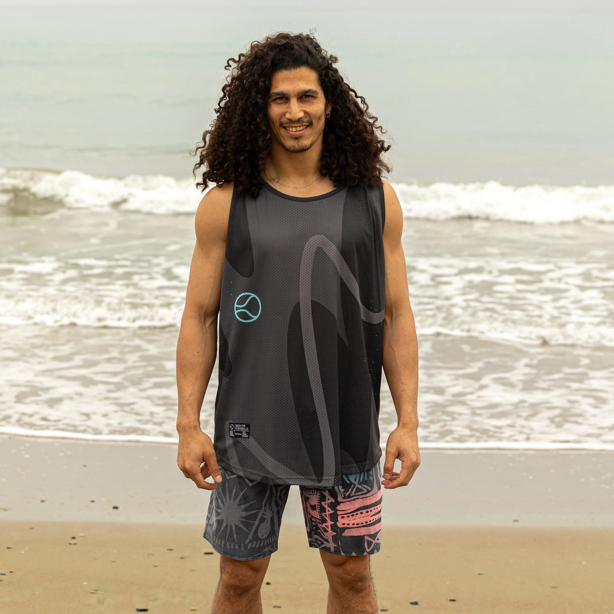 Flame Dark Mesh Jersey