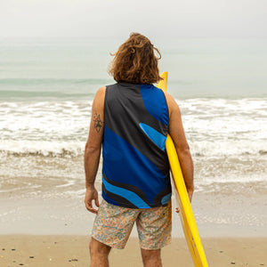 Deep Blue Liquid Dreams Hex Jersey