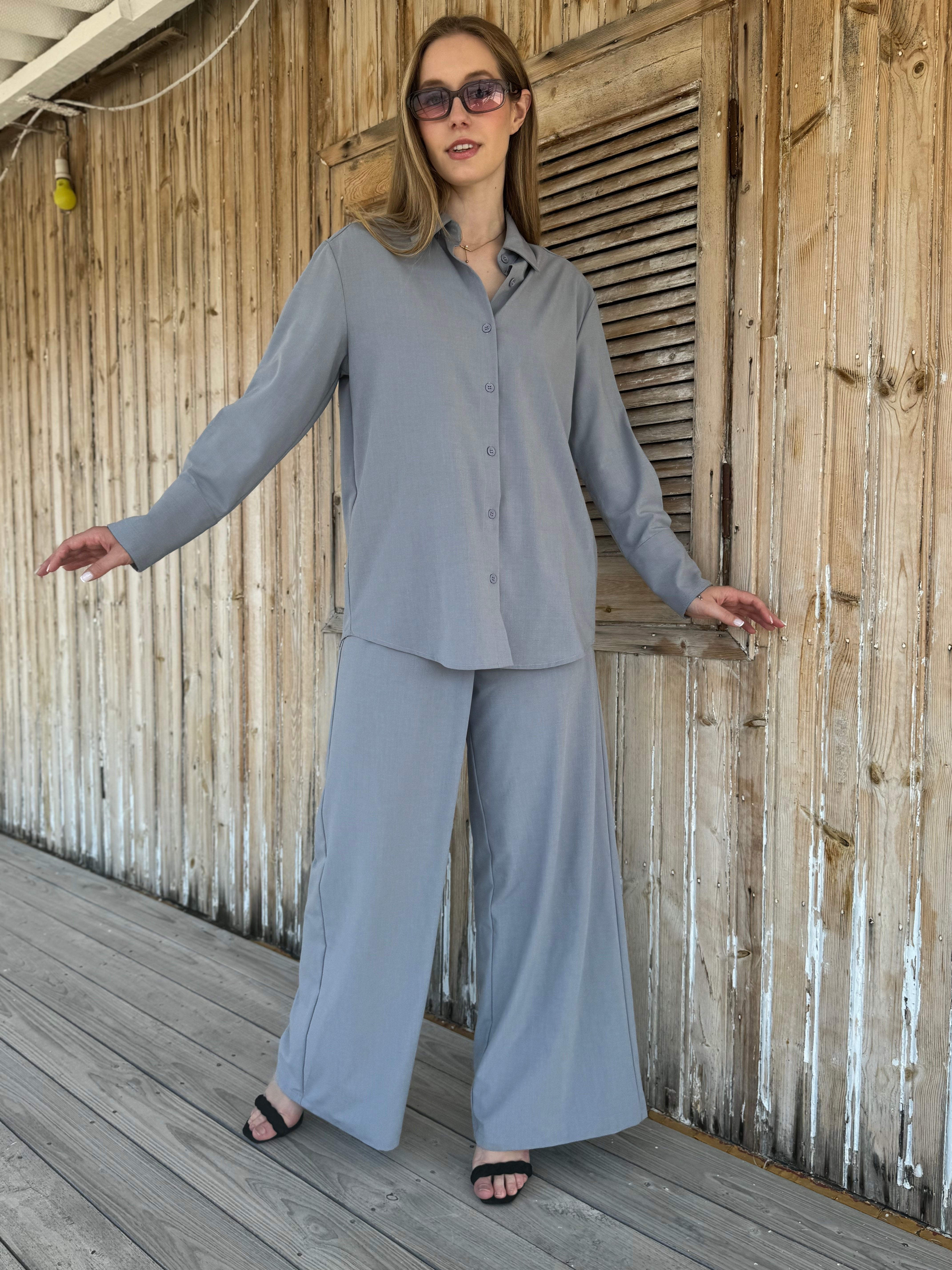Lumina Shirt Grey