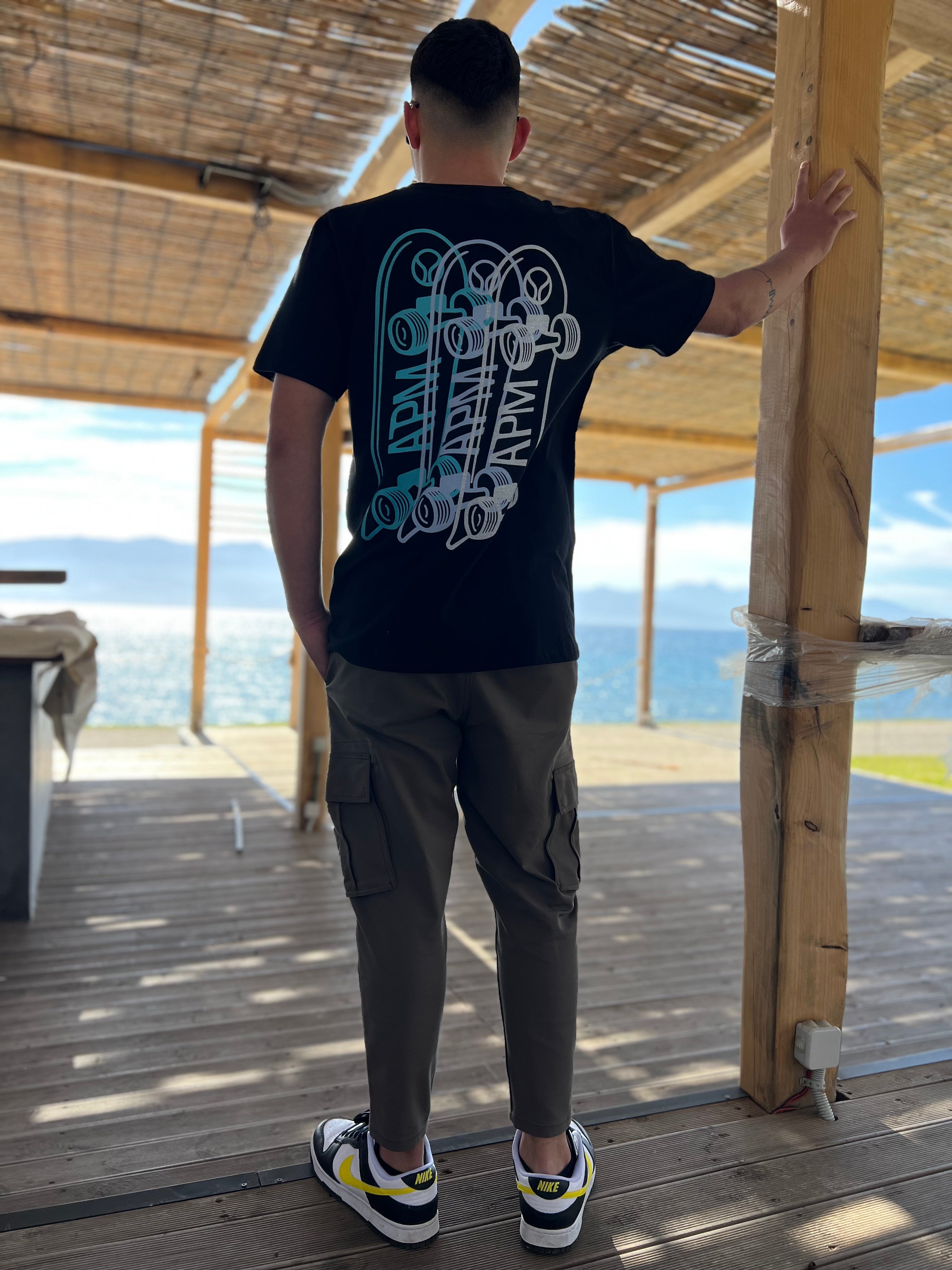 Acid Skate Black Tee