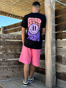 Good Vibes Black Tee