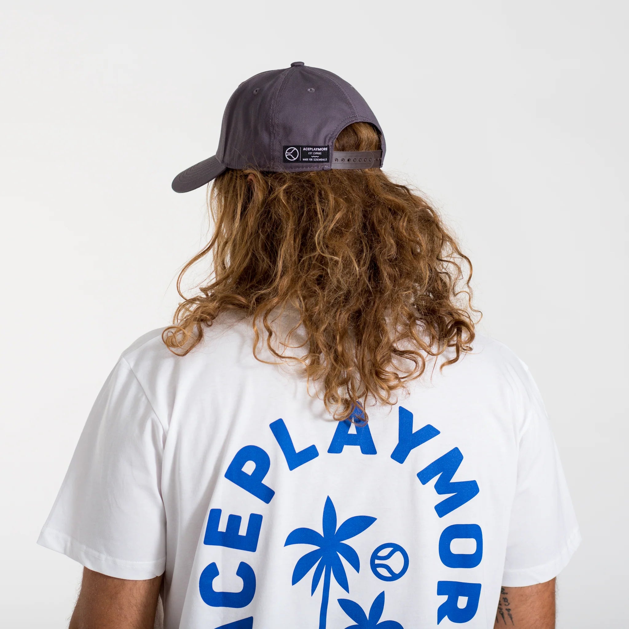 Arches and Palms Dark Grey Trucker Hat
