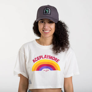 Arches and Palms Dark Grey Trucker Hat
