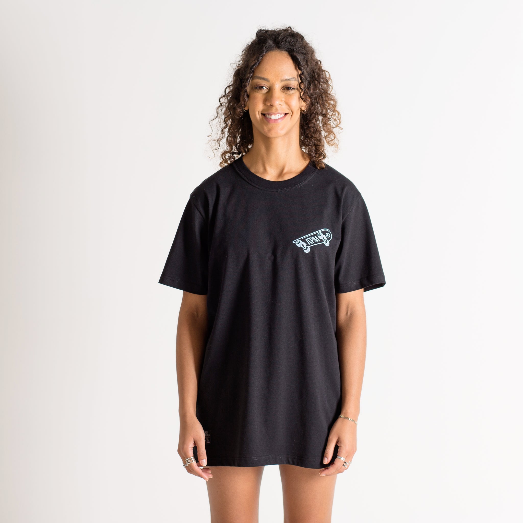 Acid Skate Black Tee