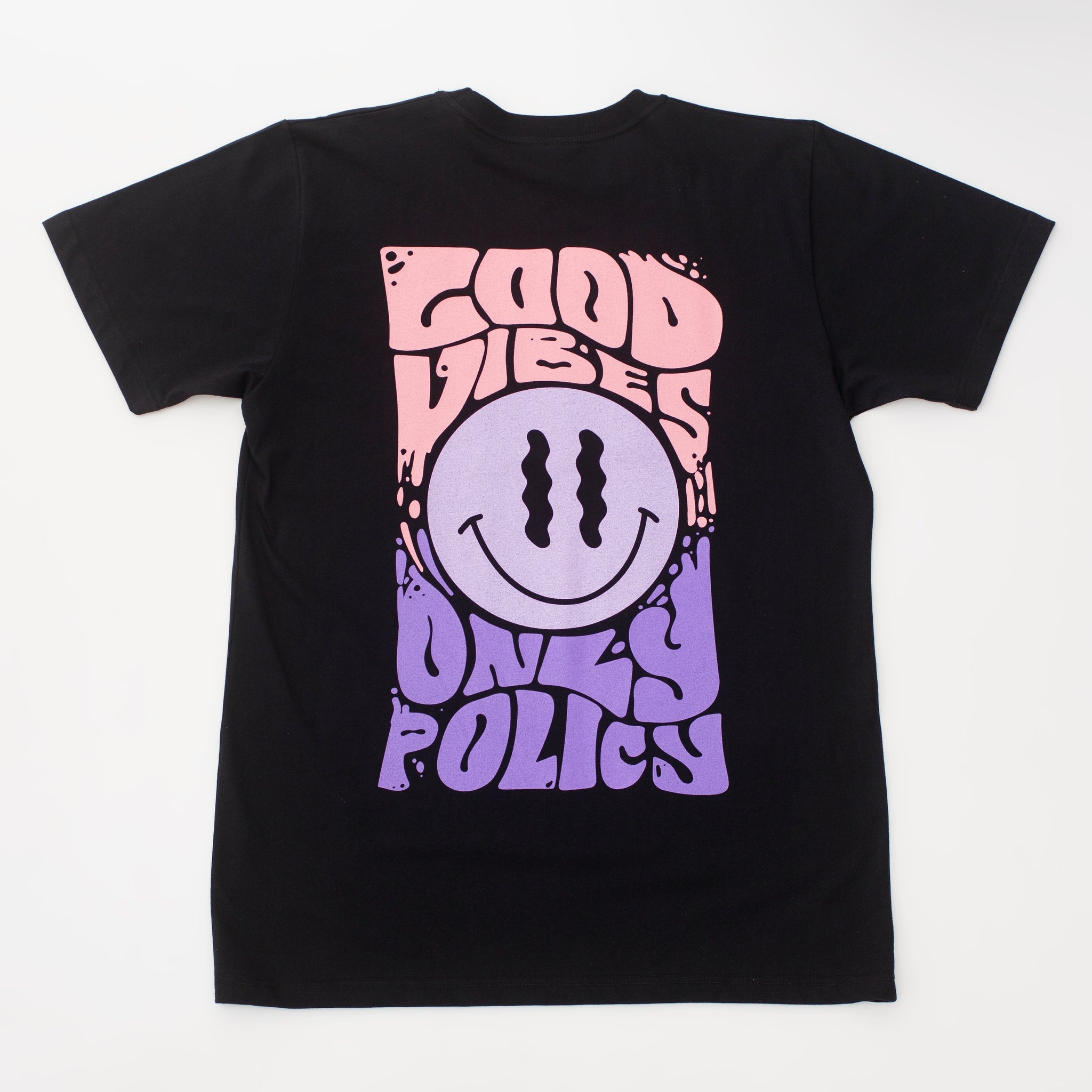 Good Vibes Black Tee