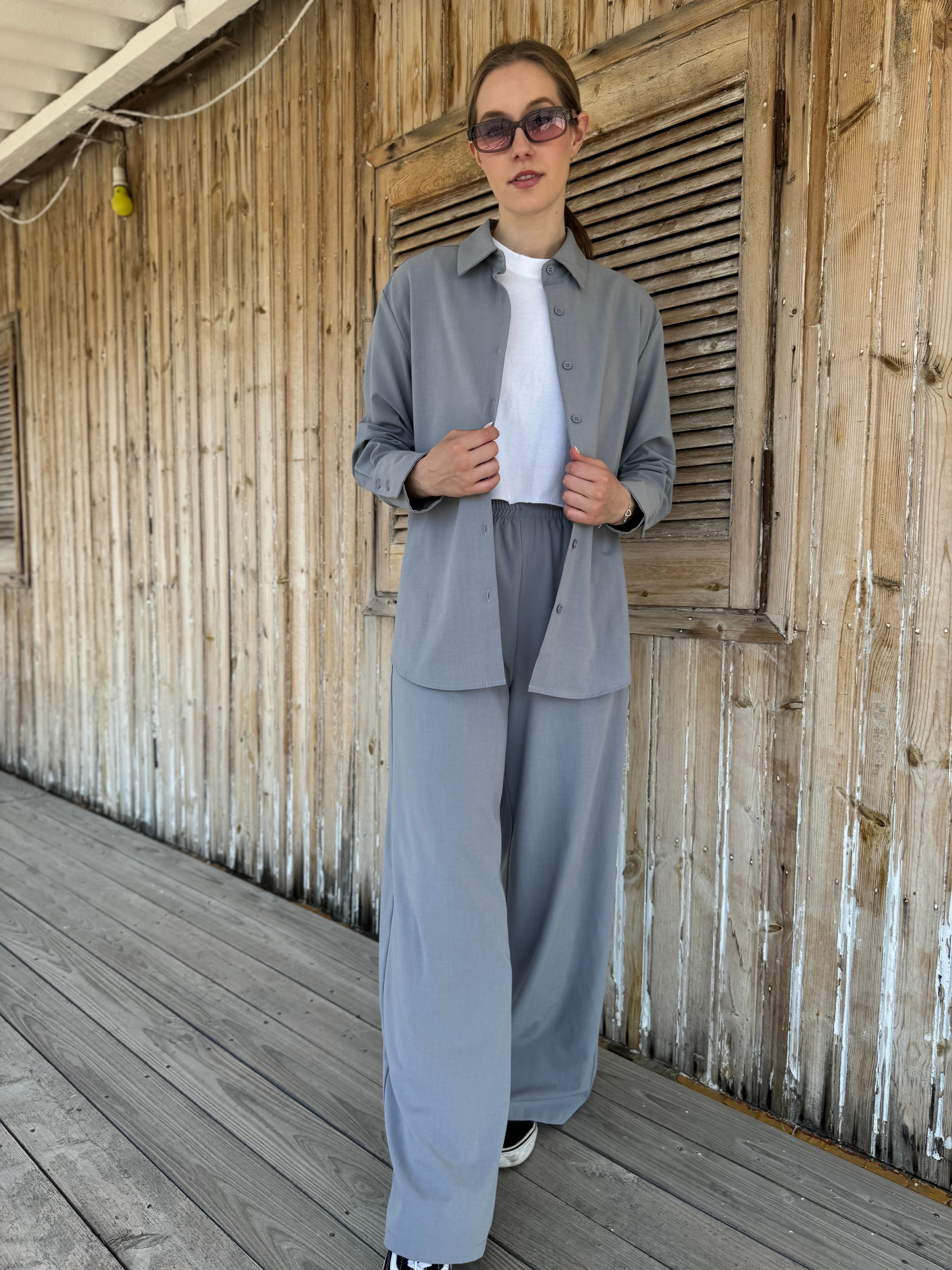 Lumina Shirt Grey