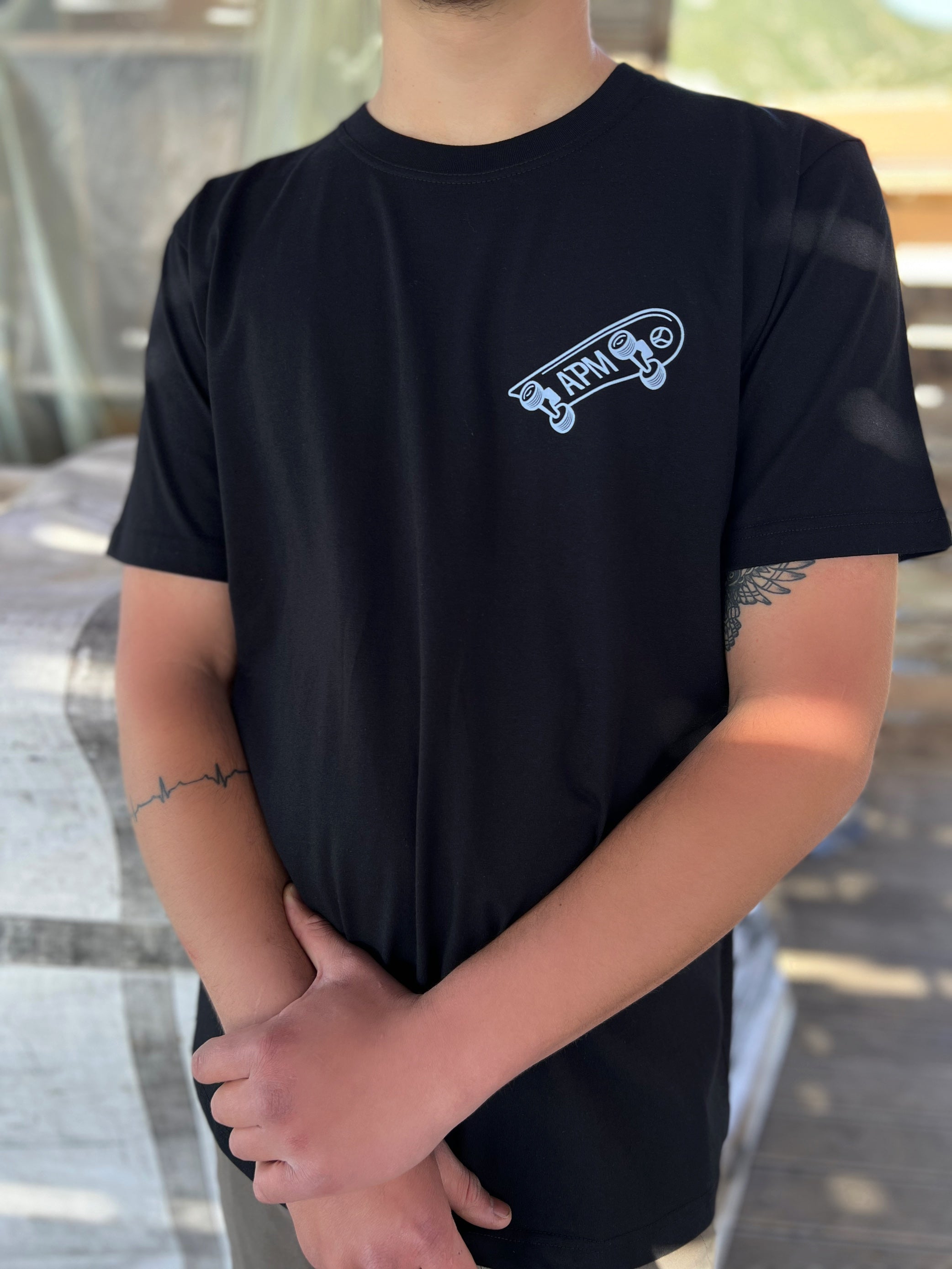 Acid Skate Black Tee