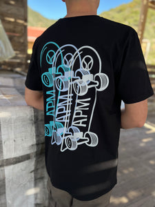 Acid Skate Black Tee
