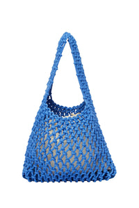 Τσάντα πλεκτή Μπλε Achilleas Accessories