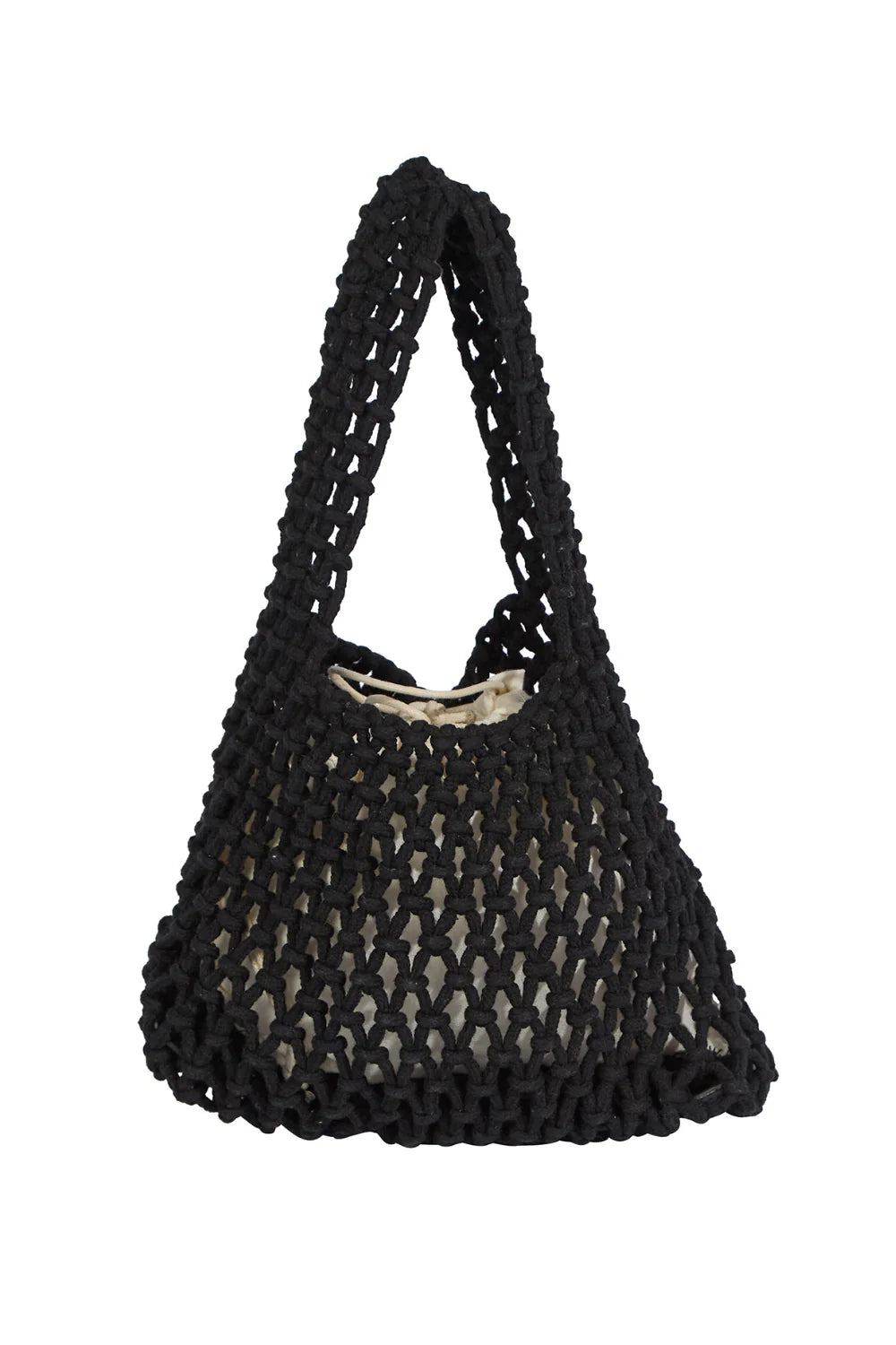Τσάντα Πλεκτή Μαύρη Achilleas Accessories