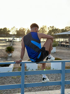 Deep Blue Liquid Dreams Hex Jersey