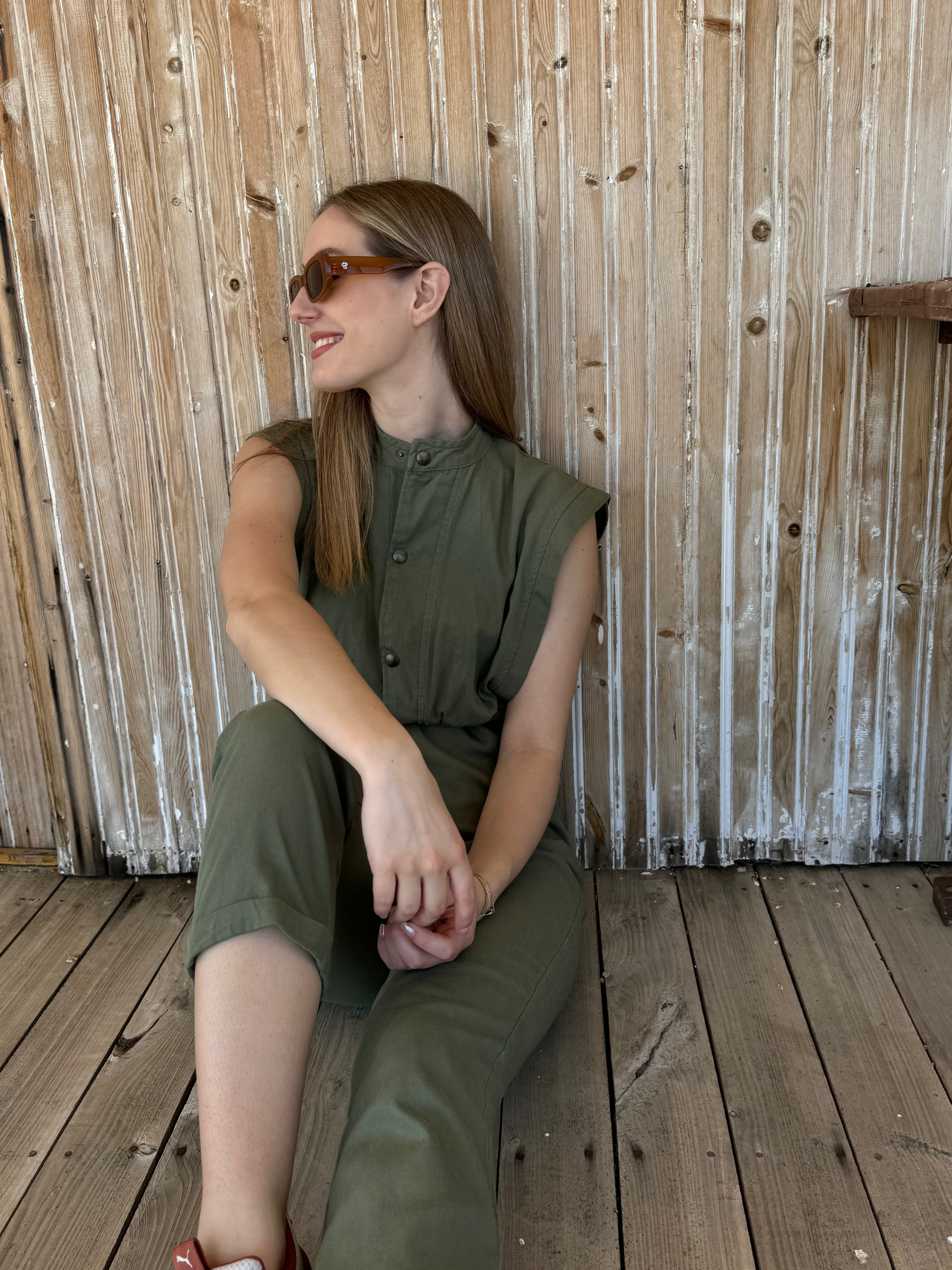 khaki Jumpsuit