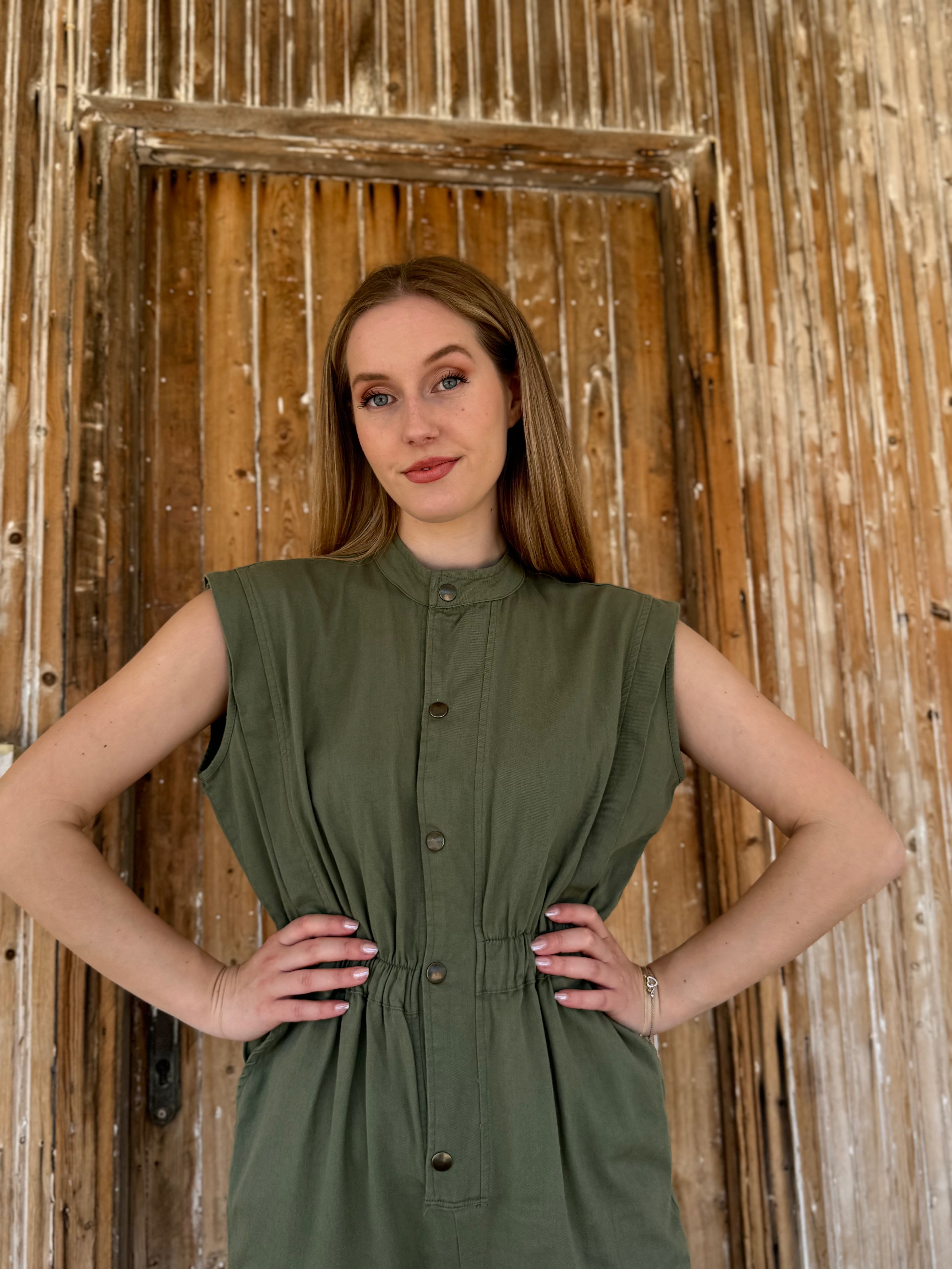 khaki Jumpsuit