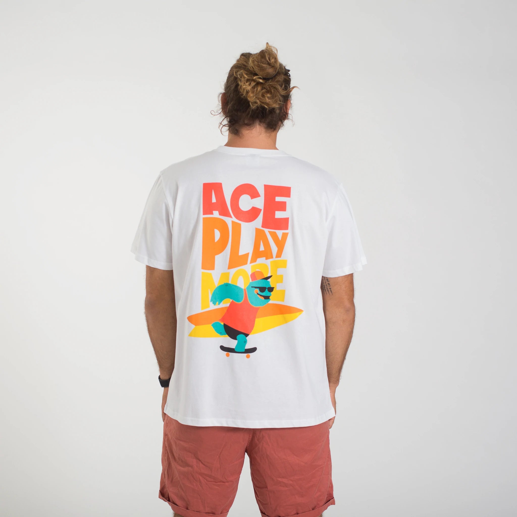 Surfer Fets White Short Sleeve Tee