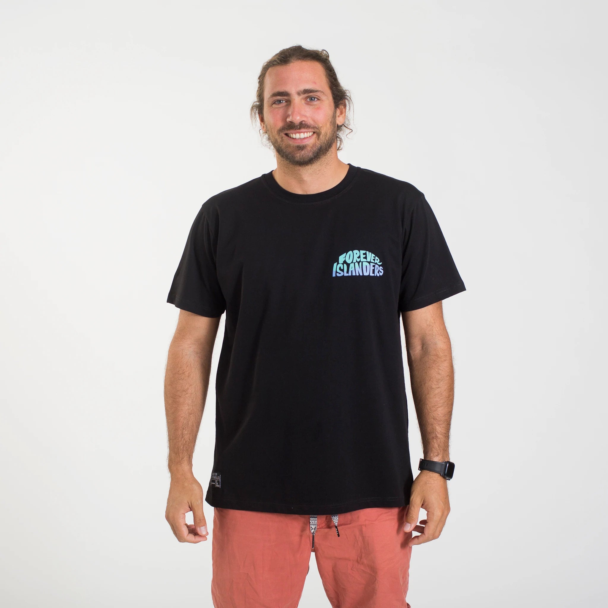 Islanders black t shirt online