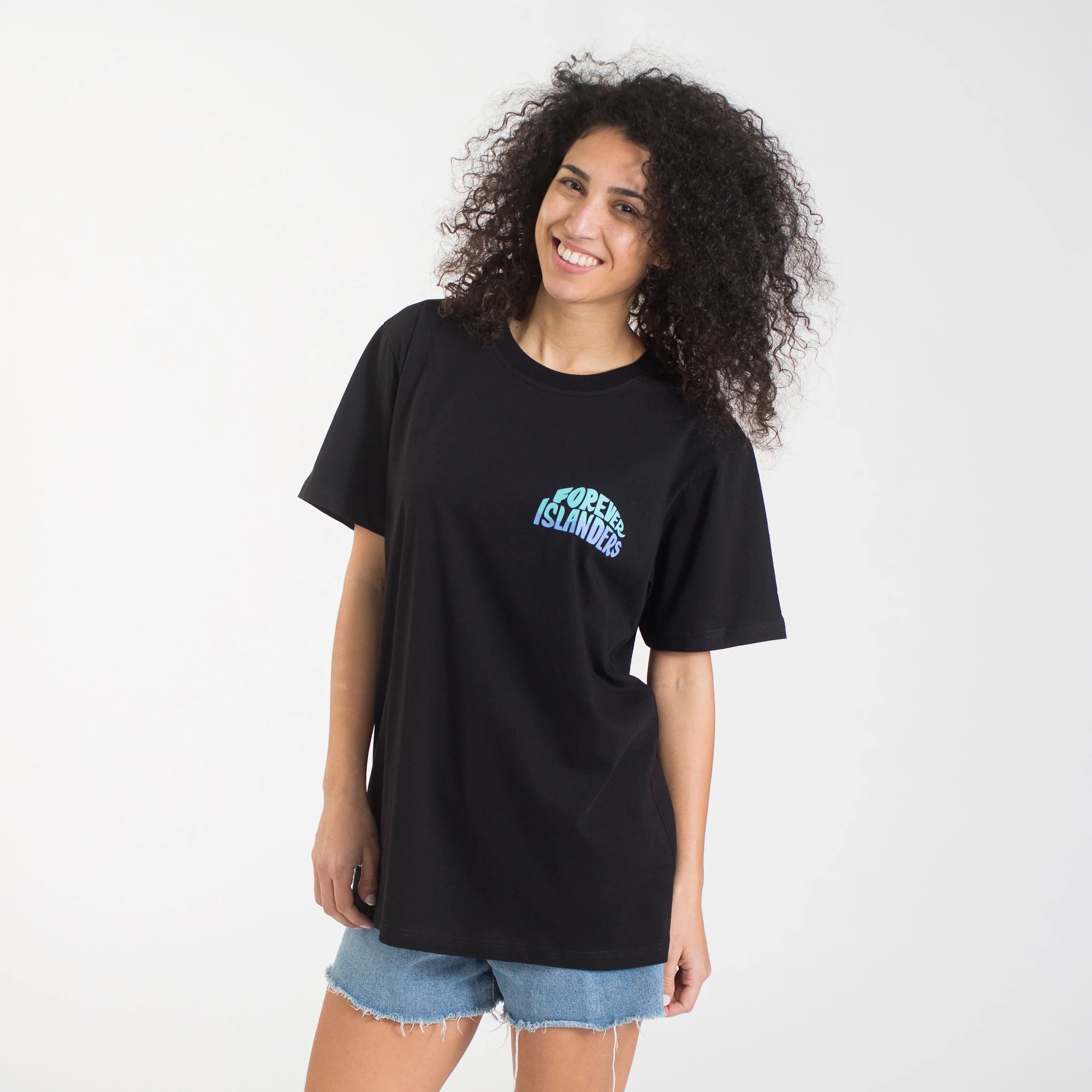 Forever Islanders Black Tee