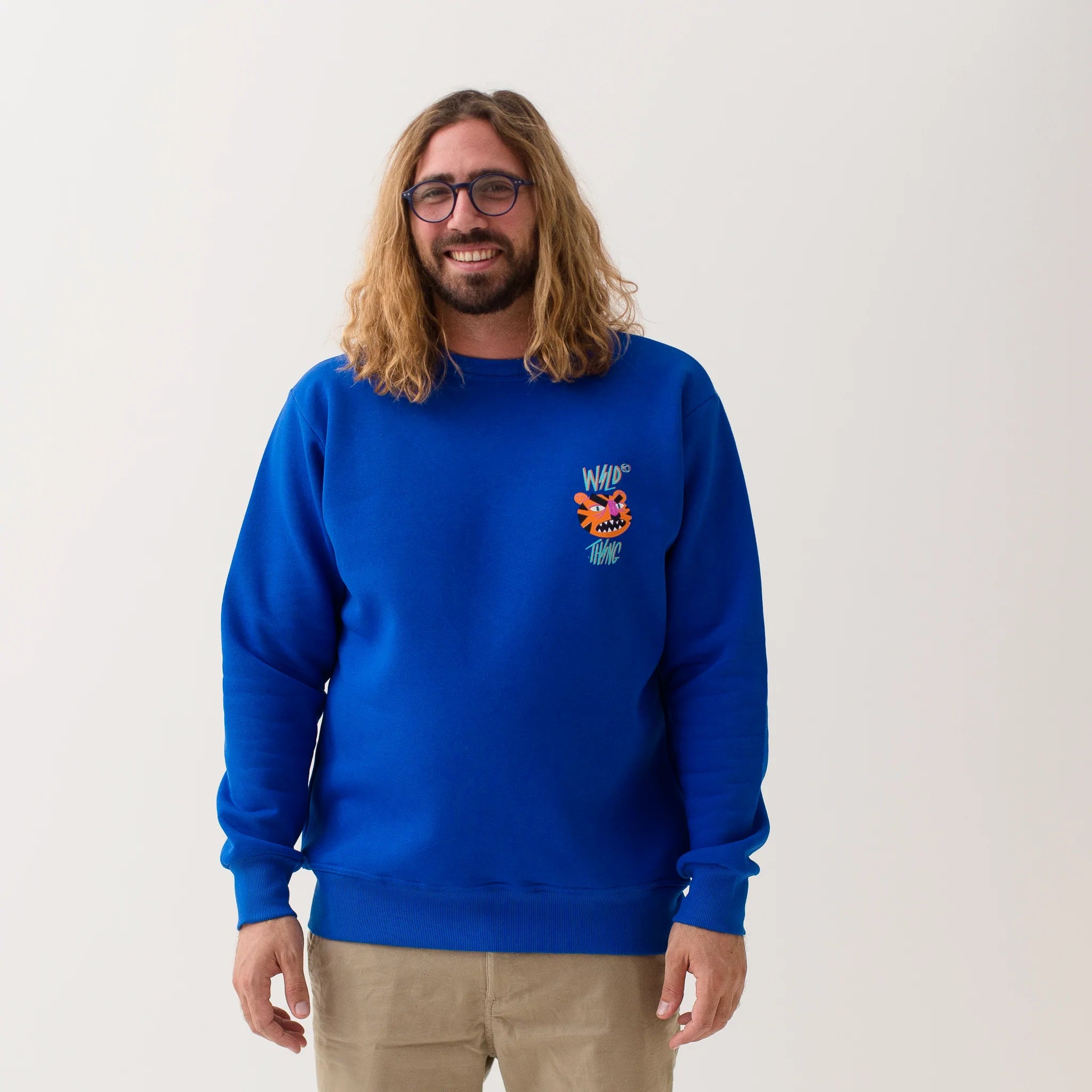 Wild Thing RAF Blue Crewneck