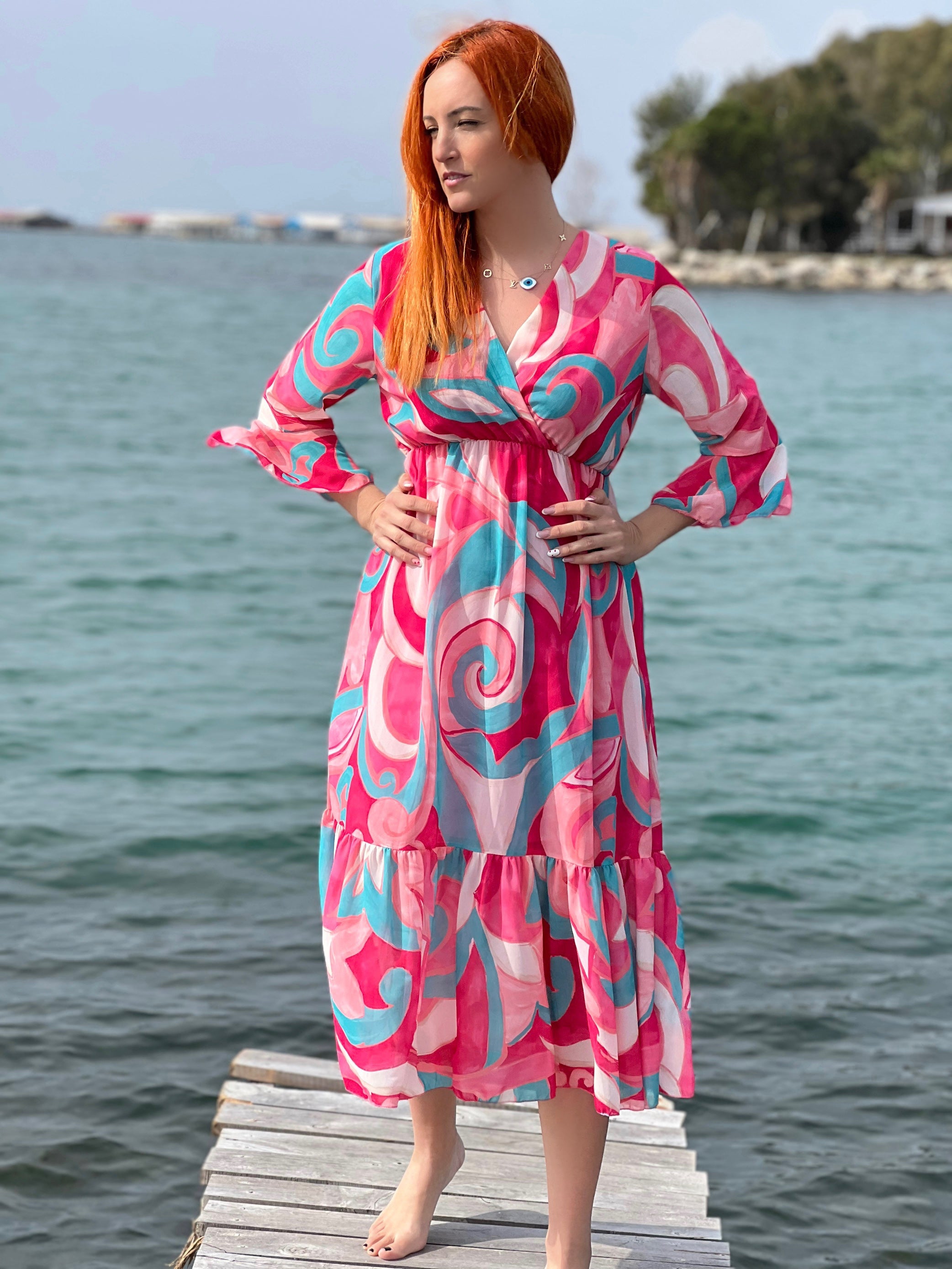 Sensay Pink Dress