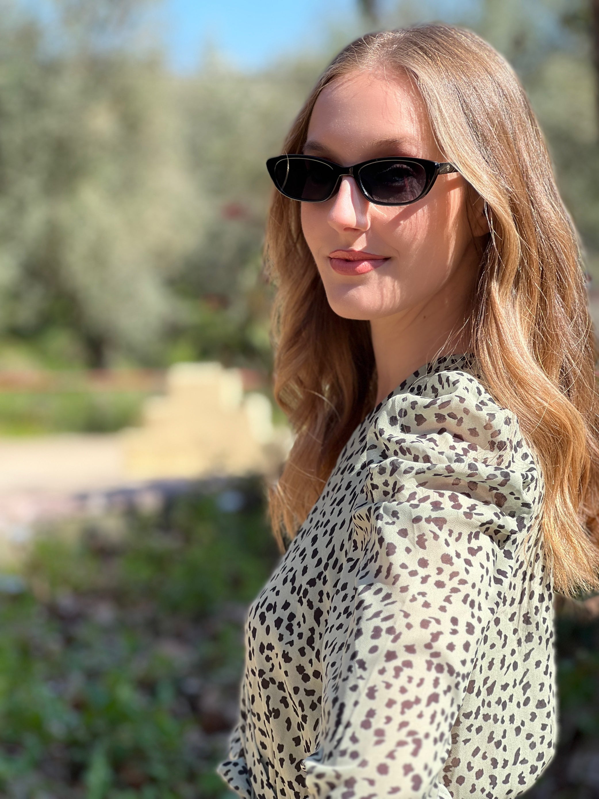 Elena Short Animal Dress