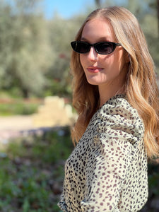 Elena Short Animal Dress